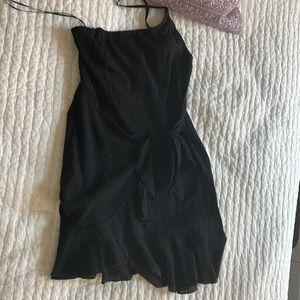 Princess Polly one shoulder tie waist dress